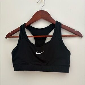 Nike Women's Black and White Sports Bra